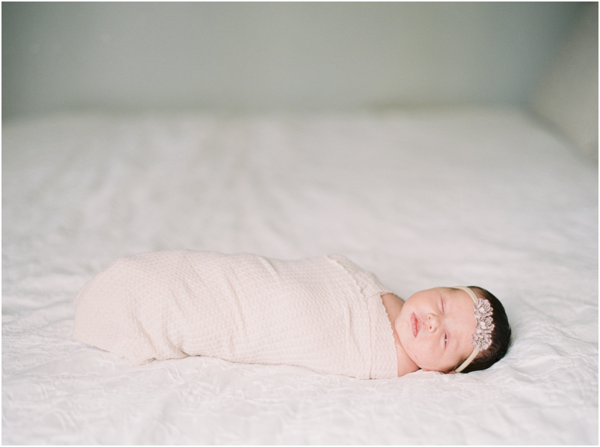 In home newborn portraits by Motherhood Film Photographer Megan Bennett Photography
