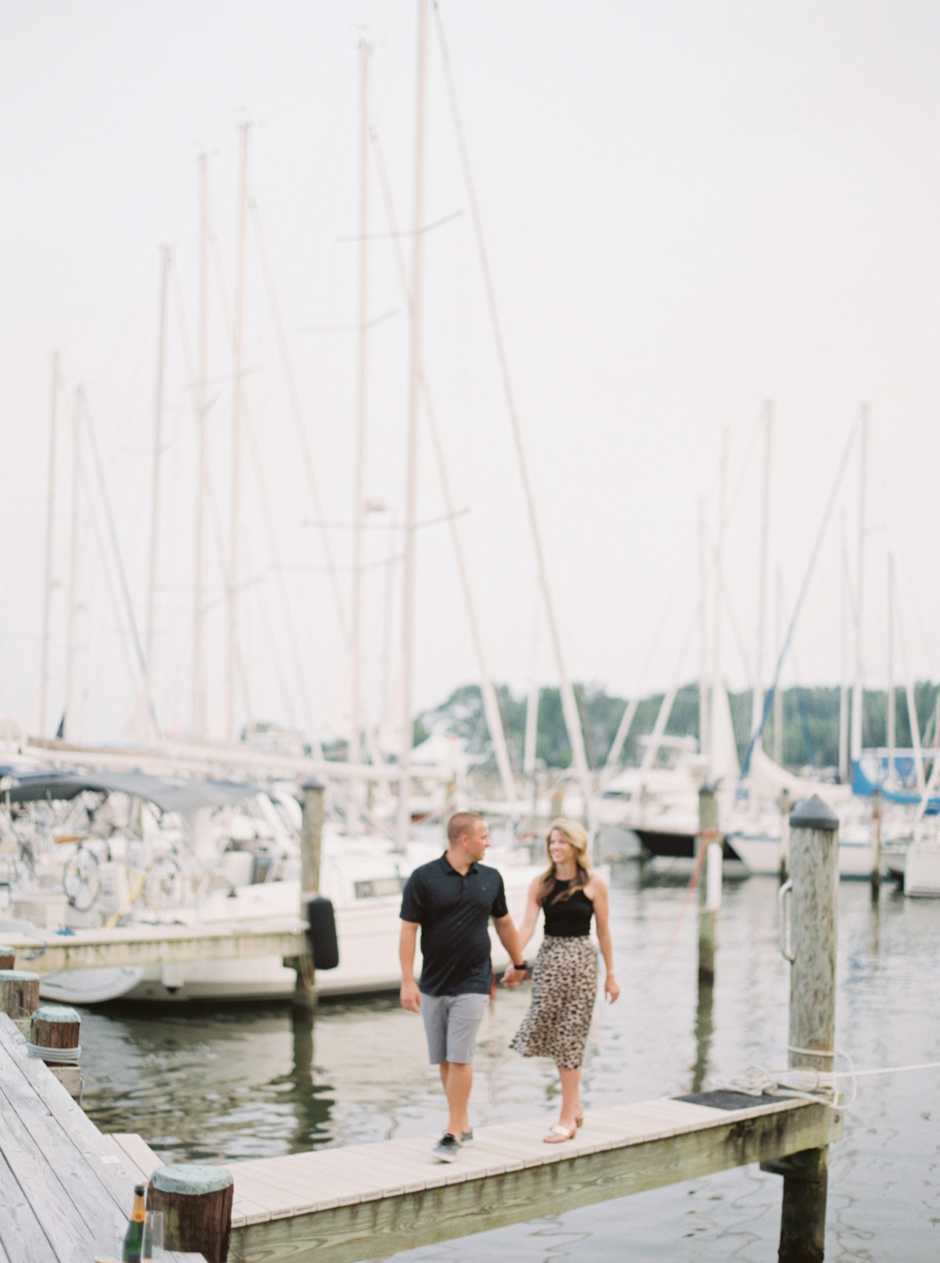 Annapolis Engagement Photo by Annapolis Wedding Photographer Megan Bennett Photography