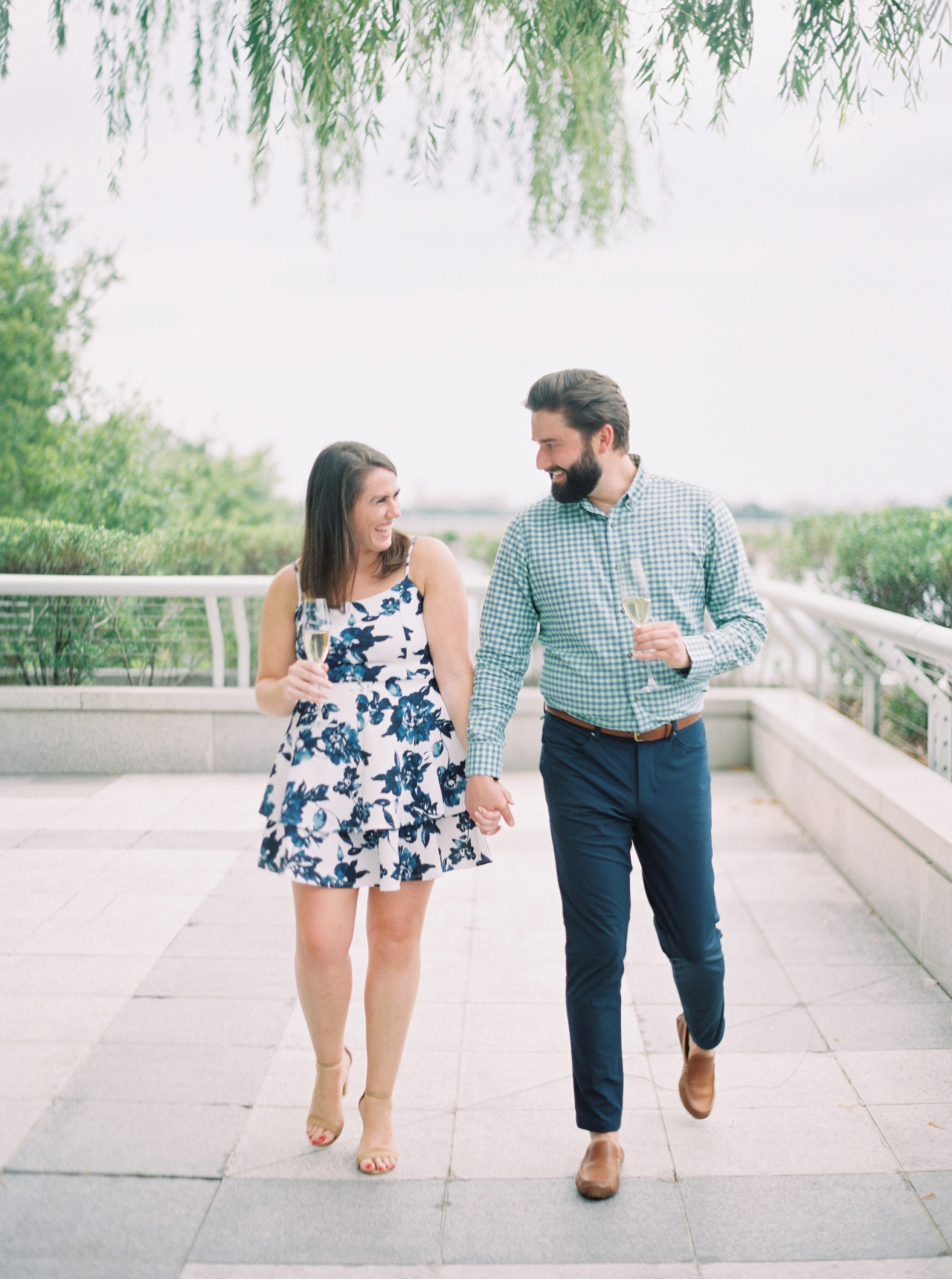 Kennedy Center Engagement Photos by DC Wedding Photographer