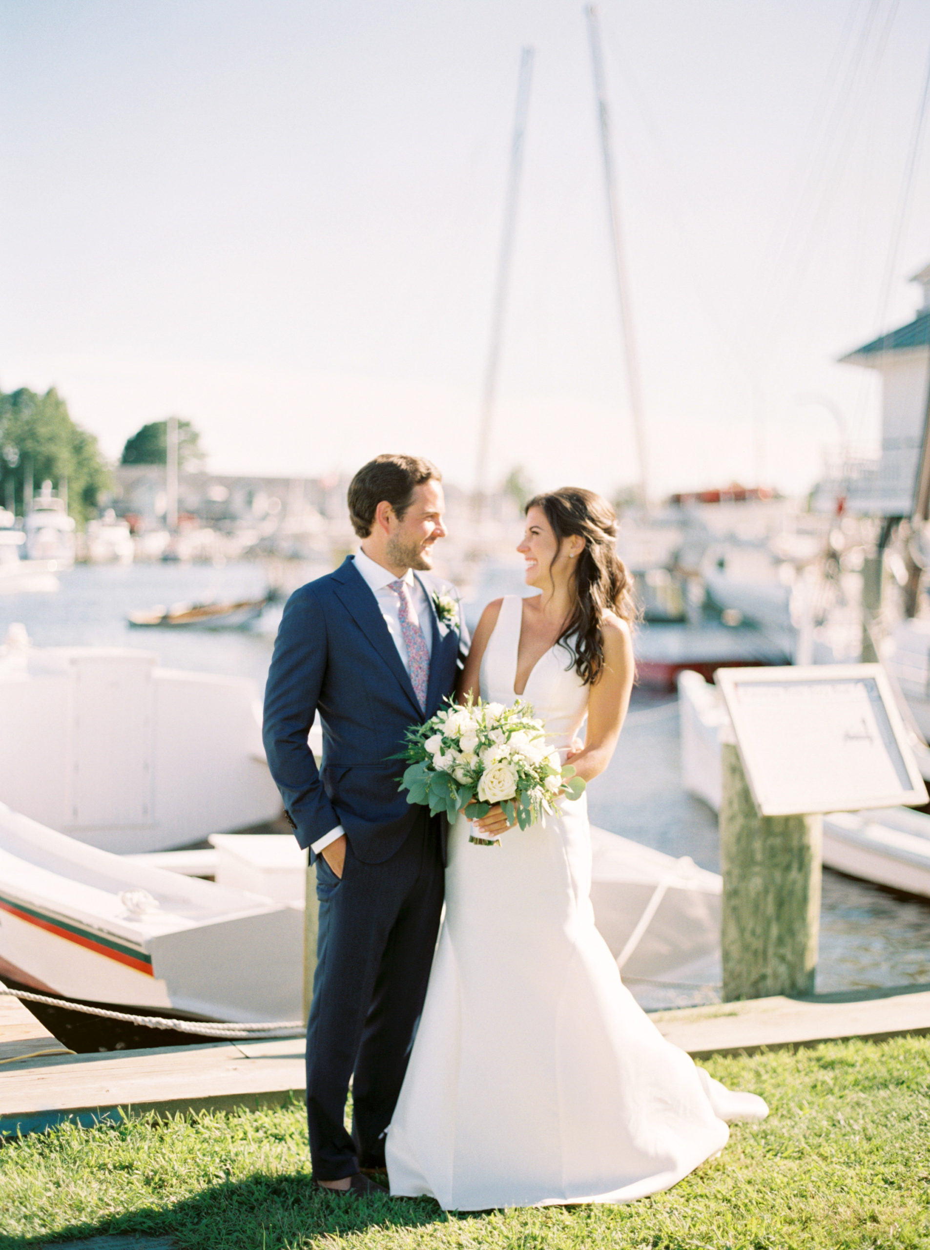 Chesapeake Bay Maritime Museum Wedding by Eastern Shore Wedding Photographer Megan Bennett Photography